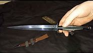 Fairbairn-Sykes Pattern 2 Fighting Knife aka Commando Dagger (and the nut problem)