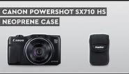 Canon PowerShot SX710 HS Neoprene Camera Case | MegaGear