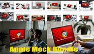 Apple Macbook Mockup PSD Bundle Free Download |Urdu Hindi| |Photoshop Tutorial|