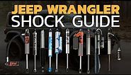 Jeep Wrangler Shock Guide - Fox / King / Icon / Bilstein / Falcon / OME