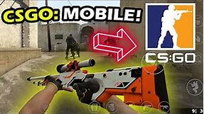 CS:GO Mobile: De Dust 2 Map Gameplay with Asimov Skin - A Guide to Changing Your In-Game Name