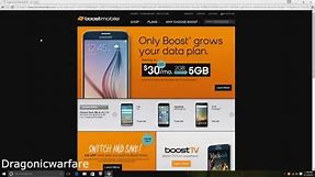 How to activate a boost mobile phone on the new boost mobile website (HD)