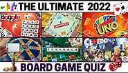 The Ultimate Board Games Quiz / Board Game Trivia Challenge