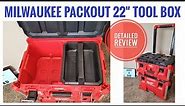 Review Milwaukee PACKOUT 22" Large Tool Box