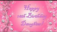 Sweet 16th Birthday Wishes For Daughter