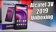 Metro By T-Mobile Alcatel 3V (2019) Unboxing & First Impressions