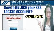 How to UNLOCK SSS LOCKED account in 2023?