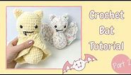 Easy Crochet Bat (TikTok 2021) - Tutorial Part 2 | Free Amigurumi Animal Halloween Pattern