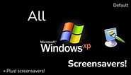 All Windows XP Screensavers (Including Plus! Screensavers)!