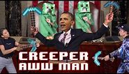 Creeper, Aw Man by Obama - This Day in Minecraft History