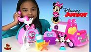 Minnie Mouse Happy Helpers Toys Unboxing Phone and Van | Toys Academy