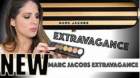 NEW! Marc Jacobs Gold Collection, Extravagance Palette! Try on and First impressions!