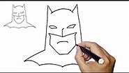 How to draw BATMAN drawing very easy | easy drawings