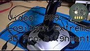 #89 Logitech Extreme 3D Pro axis alignment