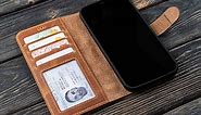 Leather iPhone 12 Wallet Case
