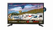 ENGLAON 22" Full HD Android 11 Smart 12V TV DVD Combo & Bluetooth for Caravan