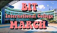 BIT International College March with lyrics