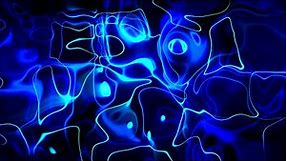 Bright Abstract Neon Blue Lines Background video | Footage | Screensaver
