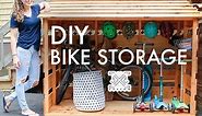 Making a Bike Storage Shed