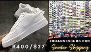 Sneaker Shopping in Johannesburg CBD