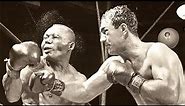 Rocky Marciano vs Jersey Joe Walcott 1 // Highlights (The Ring Fight of the Year)