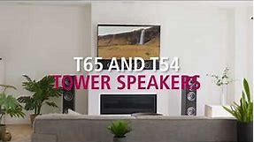 PSB Imagine Series — T65 and T54 Tower Speakers