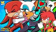 Knuckles and Rouge Double Date Disaster | Tails and Sonic Pals