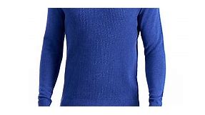Club Room Men's Textured Cotton Turtleneck Sweater, Created for Macy's - Macy's