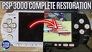 PSP 3000 Complete Restoration: Disassembly and Custom Rebuild