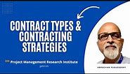 Contract types and contracting strategies