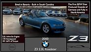 2000 BMW Z3 2.3 Roadster | In-Depth Review | Bred in Bavaria, Built in South Carolina | GoldenEye