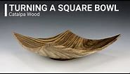 Woodturning - Turn a Square Bowl [It's pretty simple]