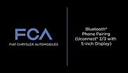 Wireless Phone Pairing - Uconnect® 3, 5” Display | How To | 2021 Chrysler, Dodge, Jeep, Ram Vehicles