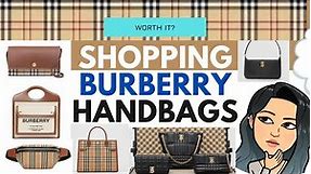 SHOPPING AT BURBERRY bags - Burberry handbags Title bag TB bag Lola Bag Olympia Bag| Luxury Bag