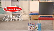 Melissa & Doug Art Easel & Accessory Set | Children’s Arts & Crafts