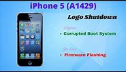 iPhone 5 A1429 - Logo Shutdown - Firmware Flashing - Fixed