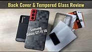 Samsung S21 FE 5G Back Cover & Tempered Glass Review