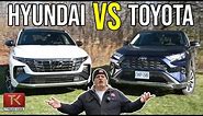 Toyota RAV4 vs Hyundai Tucson - Which Midsize Crossover is Best?