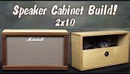 2x10 Guitar Speaker Cabinet Build (from a Marshall JTM-30).