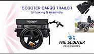 UNBOXING & ASSEMBLY of your Mobility Scooter Cargo Trailer by The Scooter Accessories