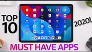 Top 10 MUST HAVE iPad Apps - 2020 !