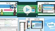 Computing: Online Safety: Staying SMART Online Year 1 Lesson Pack 3