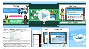 Computing: Online Safety: Staying SMART Online Year 1 Lesson Pack 3