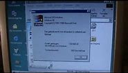 Windows 98 Startup