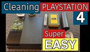 Cleaning a PS4 - Full Tutorial: Fan, Power Supply, Heatsink - Fix a Loud and Dirty Fan
