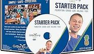 Grow Young Fitness Starter Pack Exercise for Seniors - Low Impact Workouts From Home - Simple, Safe, Effective Workout DVD for Elderly