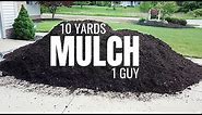 Mulch Landscaping Project | 10 Yards Solo