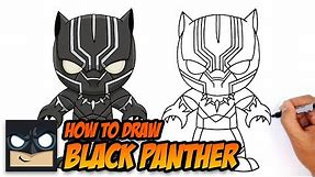 How to Draw Black Panther | The Avengers