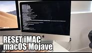 How to Restore Reset a iMac to Factory Settings ║ macOS Mojave