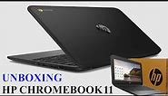 HP Chromebook 11 /11.6" /4GB /16GB Intel Celeron /Black (Refurbished) UNBOXING